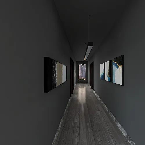Hallway1 3d design renderings