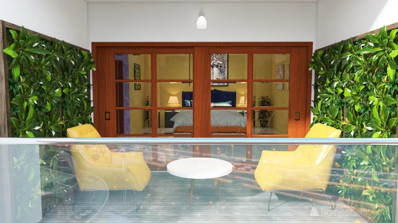 Luxury Bedroom 3d design renderings