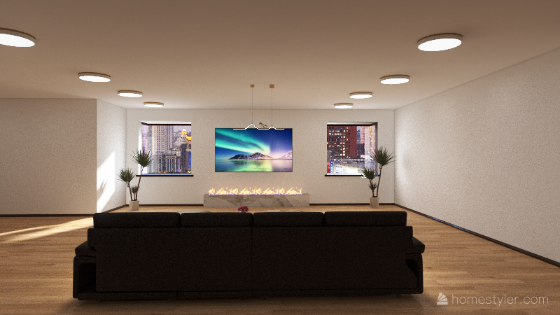 Deluxe Apartment Interior Design Render