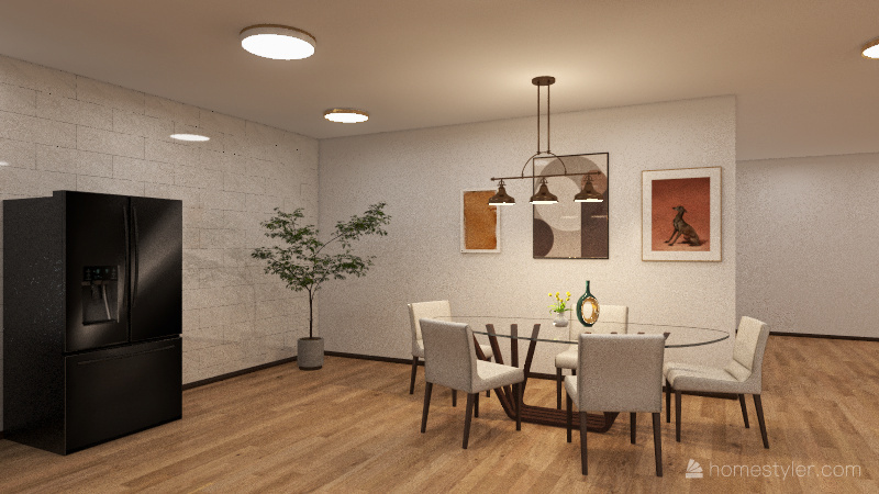 Deluxe Apartment Interior Design Render