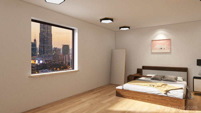 Deluxe Apartment Interior Design Render