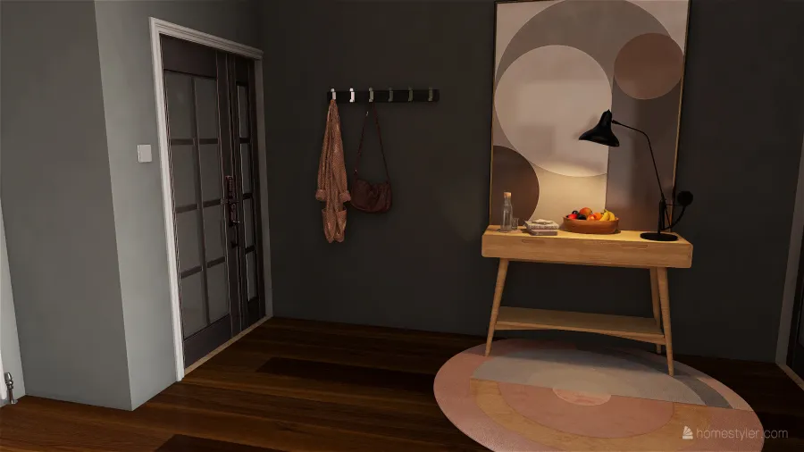 Open Living Space 3d design renderings