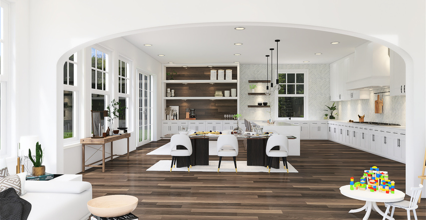 Modern House! Interior Design Render