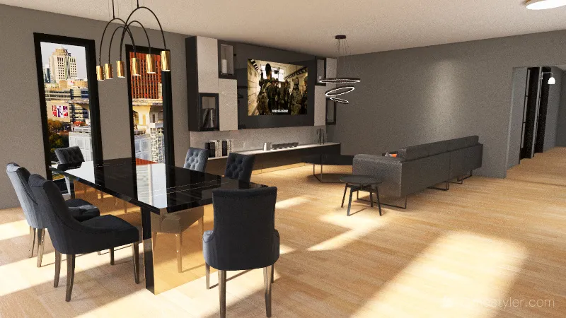 apartamento 2 3d design renderings