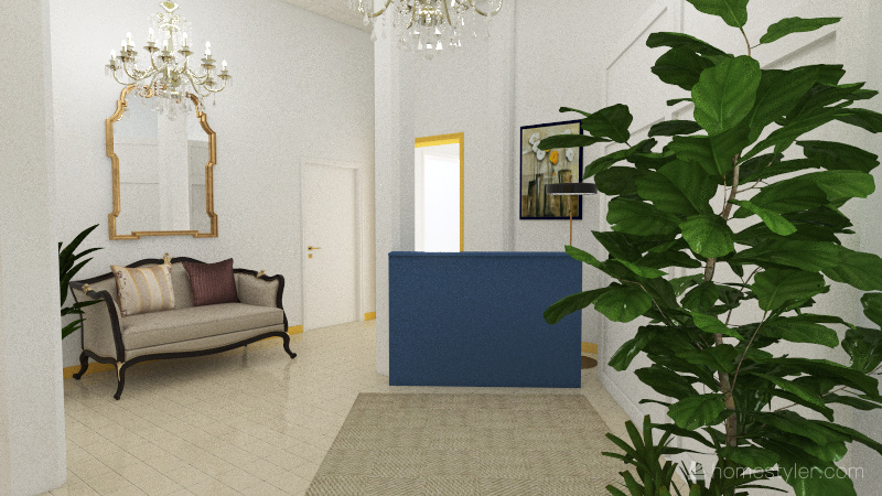 Villaggio fanciullo_Caffetteria 3d design renderings