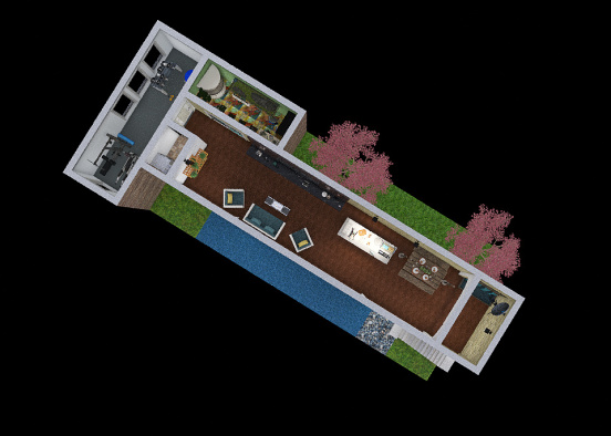 plano loft Design Rendering