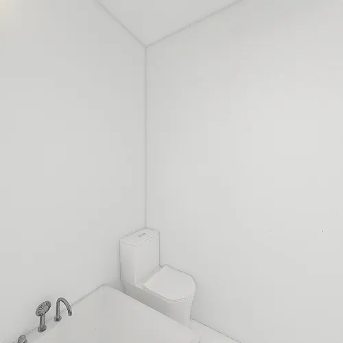 White theme modern house 3d design renderings