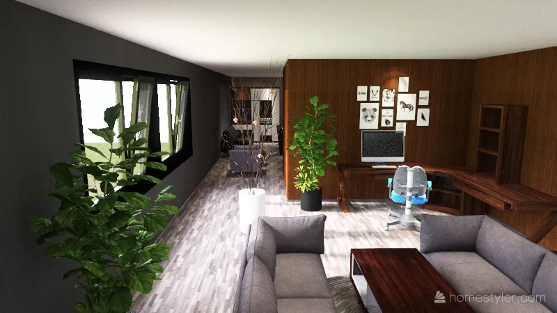 mansion de miau 3d design renderings