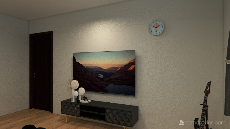 Apartment on the outskirts 3d design renderings