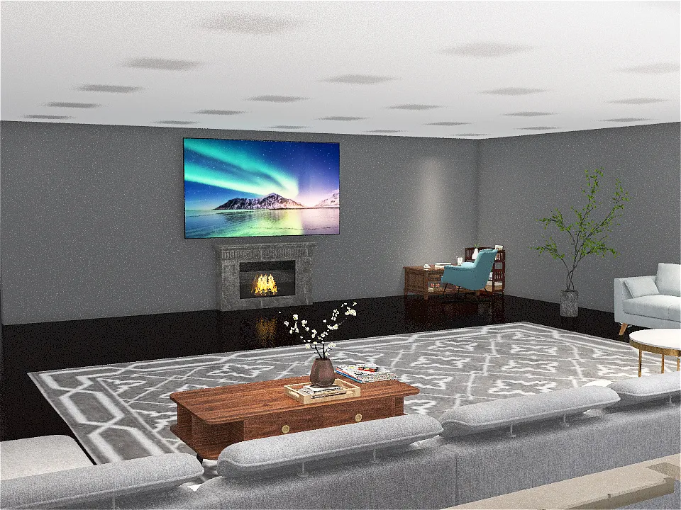 Grace Niu Dream Home Project 3d design renderings