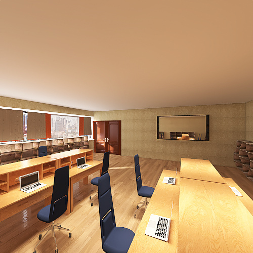 Oficina Dept Comercial Juarez 3d design renderings