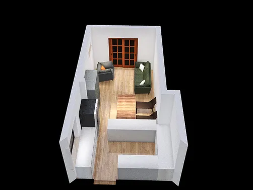 Table in alcove / long run