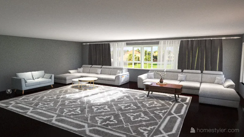 LivingRoom 3d design renderings