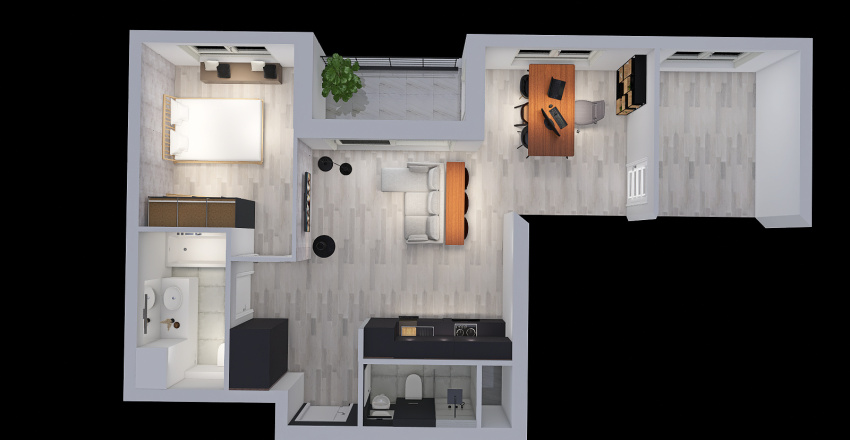 Grzegorz - kuchnia 3d design renderings