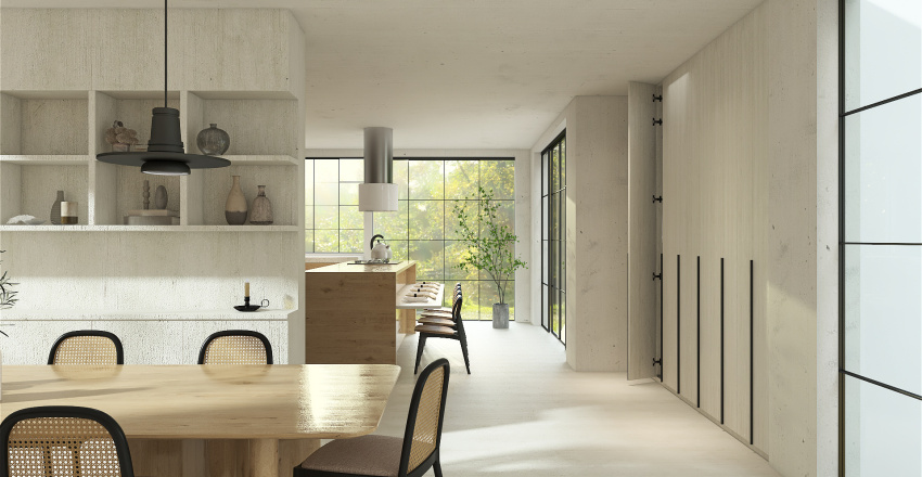 The Slow Living Home 3d design renderings