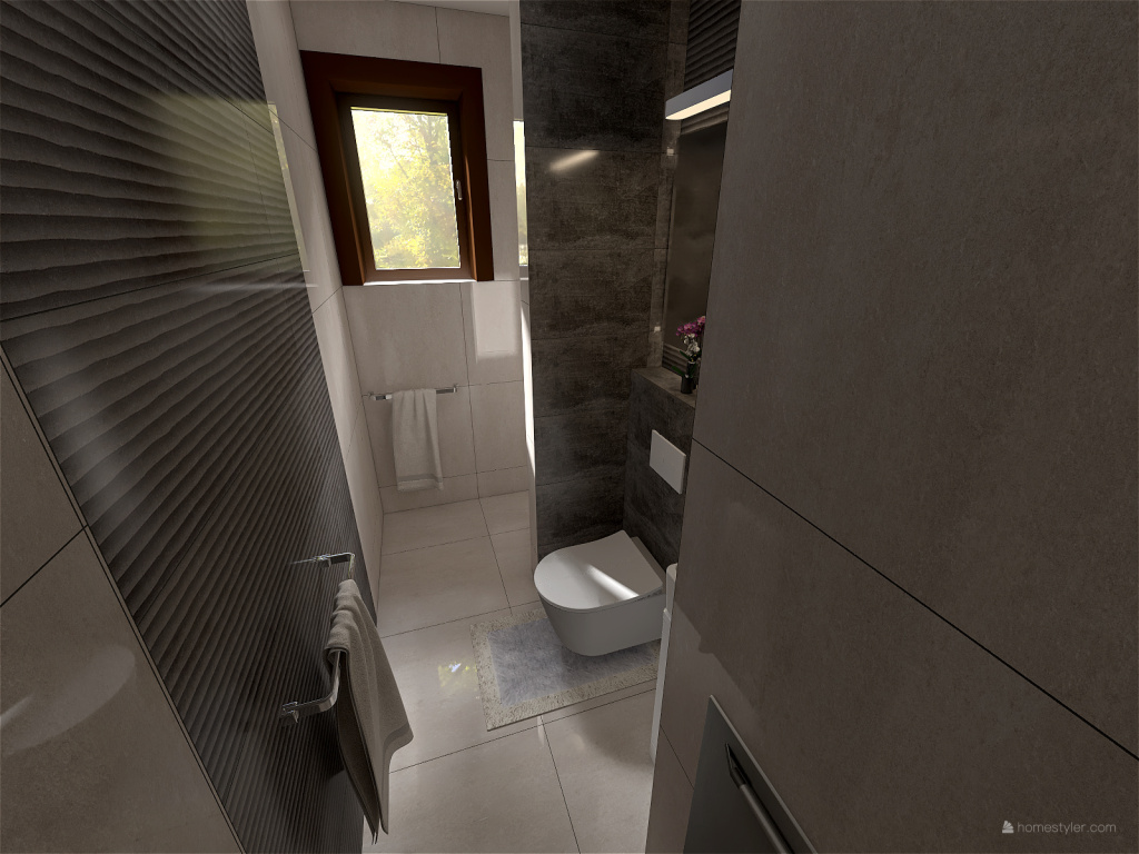 Second Bathroom Final Public (Rako) 3d design renderings