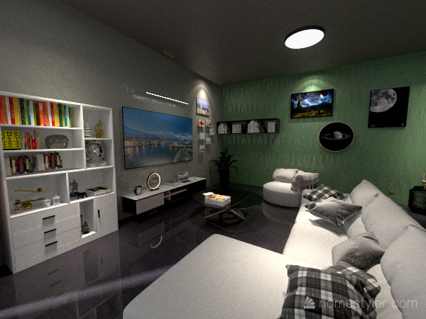 casa completa 3d design renderings
