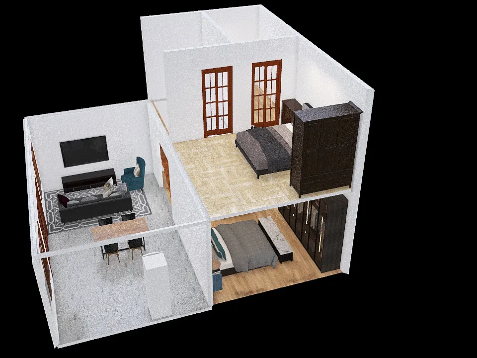 minha  casa Ana 3d design renderings