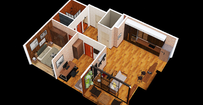Copy of v2_manlo no balcony 3d design renderings