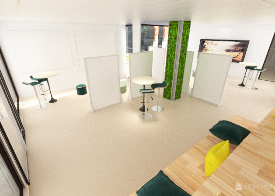 Proposal Community room Design Rendering