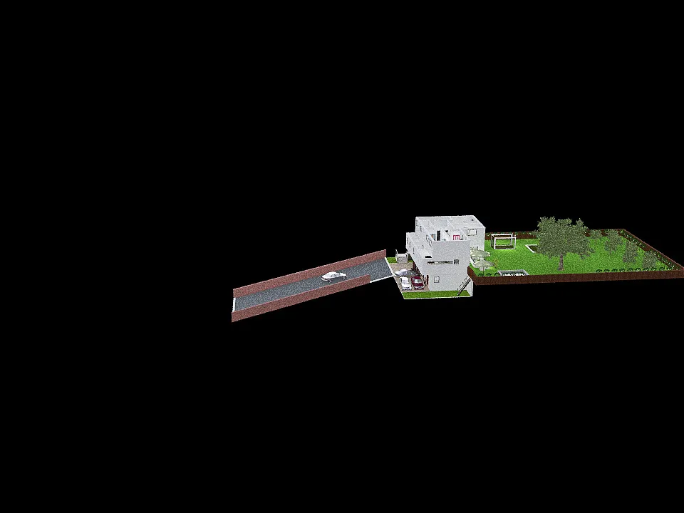 Cerionis - Piano terra versione piccola 3d design renderings
