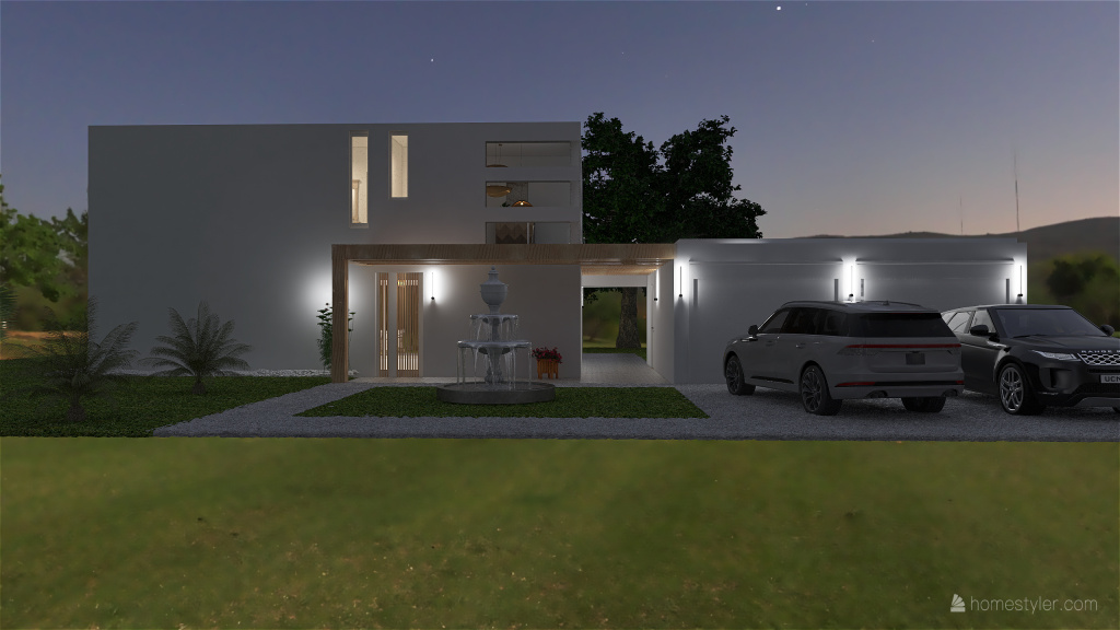 Villa 3d design renderings