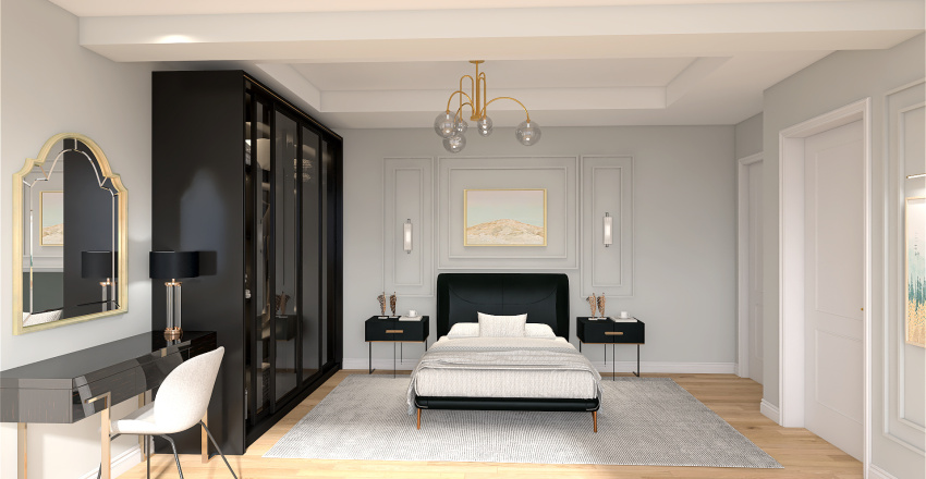 Ana Yatak Odası 3d design renderings
