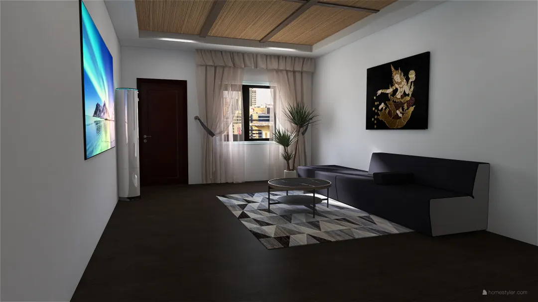 small modern house 3d design renderings