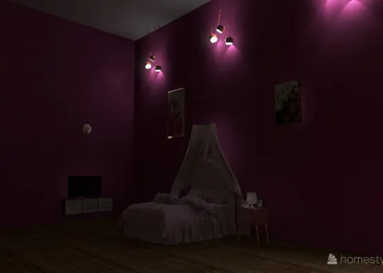 Mackenzie's Bedroom Design Rendering