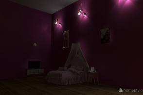 Mackenzie's Bedroom Design Rendering