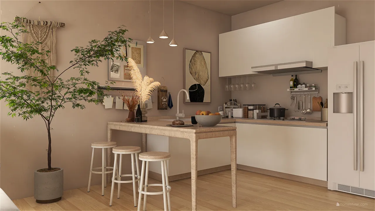 LivingDiningRoom 3d design renderings