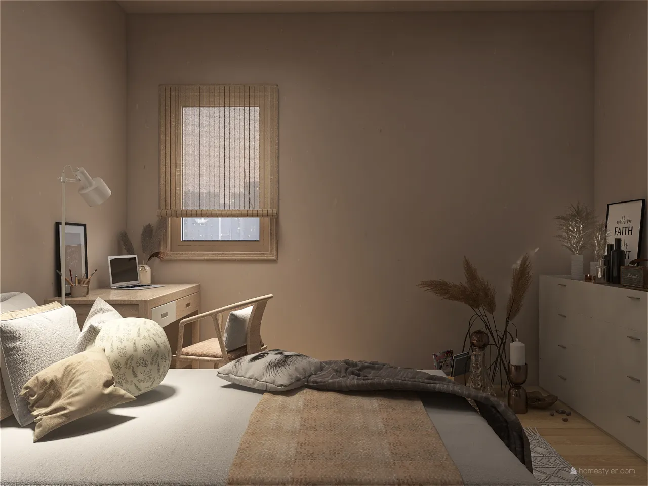 Bedroom 3d design renderings