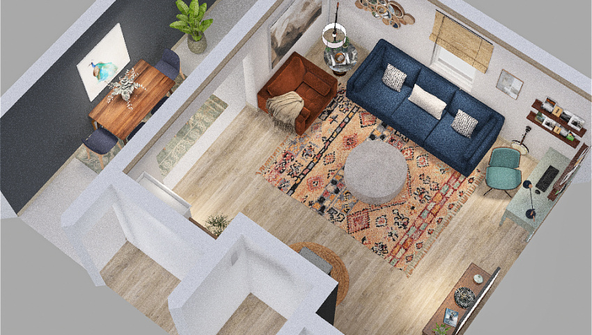 Smedley Living Room Makeover 3d design picture 48.21