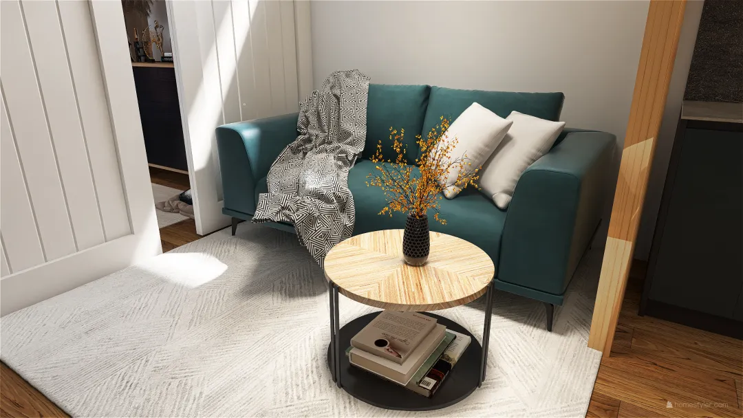 Basement small apartment 3d design renderings