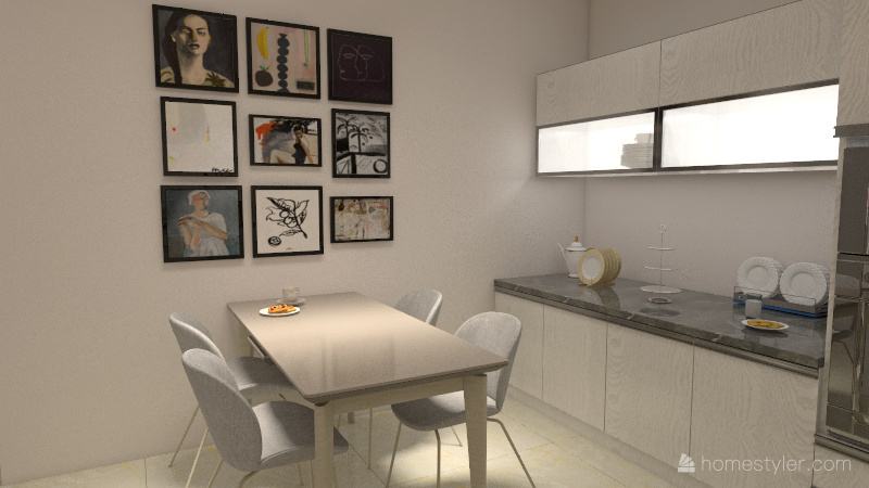 Projeto Casa 1 3d design renderings