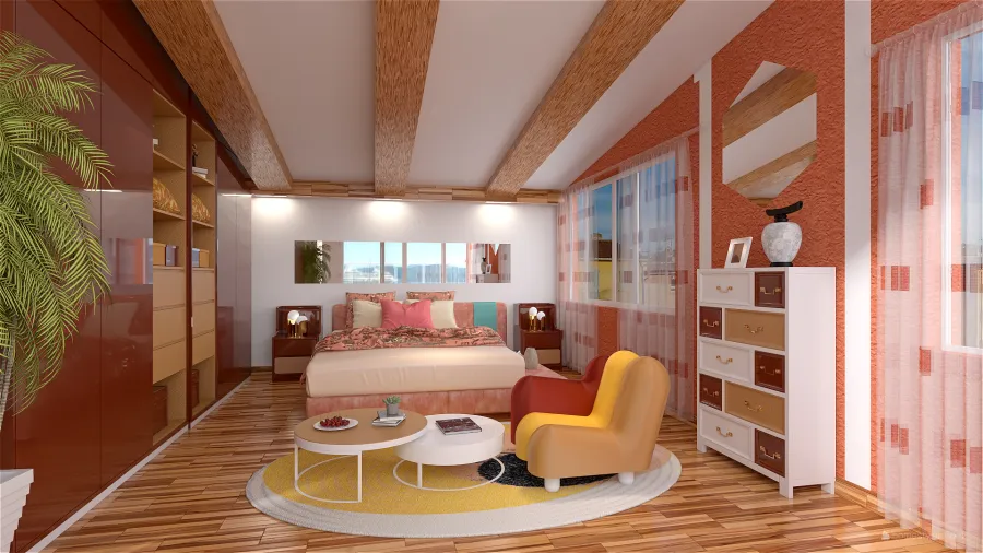 appartamento moderno 3d design renderings