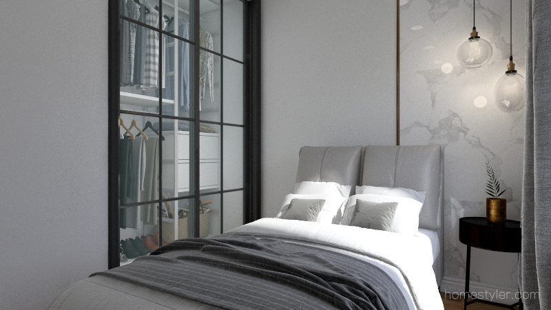 Спальня -дом 3d design renderings