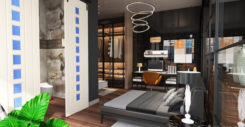 Premium Loft Interior Design Render