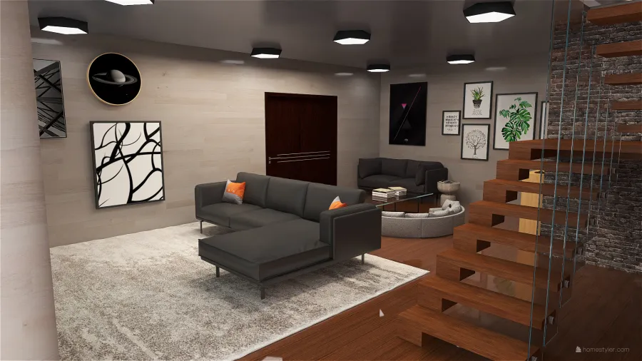 casa moderna 3 3d design renderings