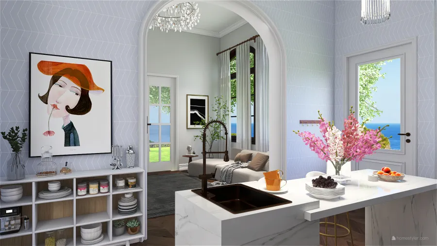 Guest House 3d design renderings
