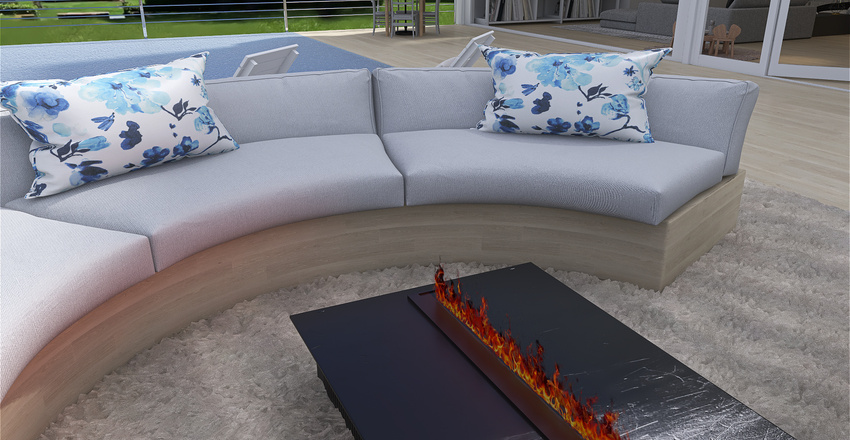 Big Modern House! Interior Design Render