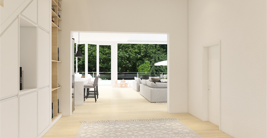 Big Modern House! Interior Design Render