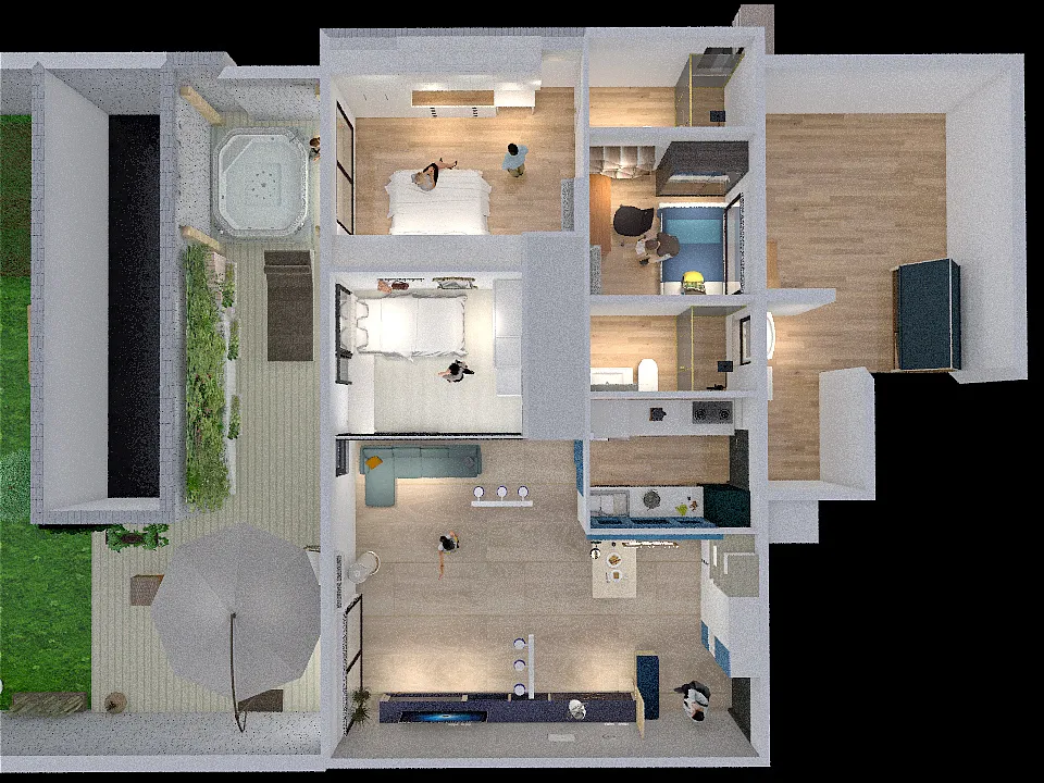 Dream home 2寶 3d design renderings