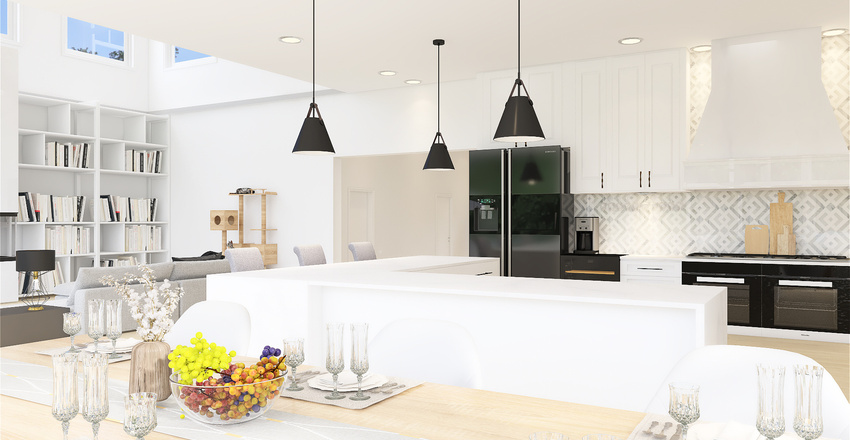 Big Modern House! Interior Design Render