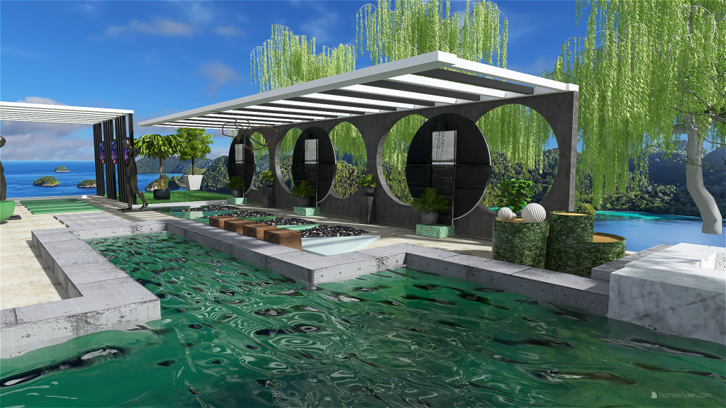 jardin imaginaire 3d design renderings