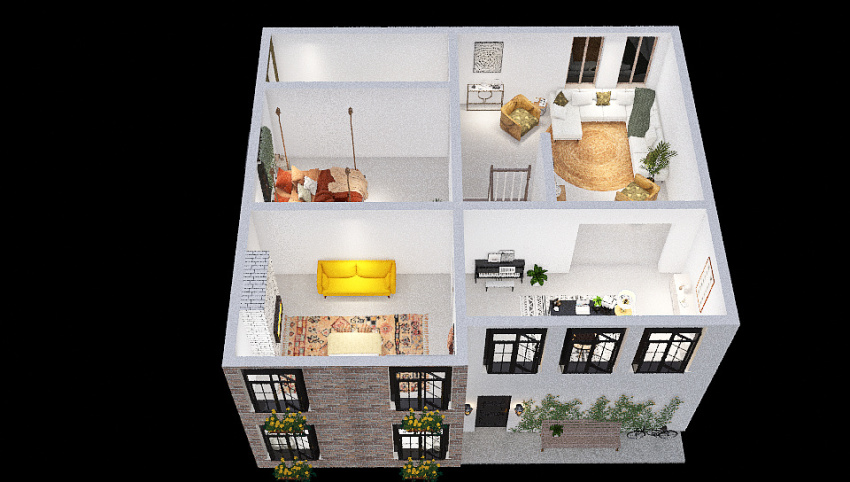 The Happy House  3d design picture 213.4