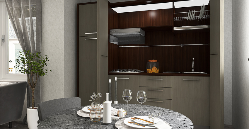 Multi-Generational Living Interior Design Render