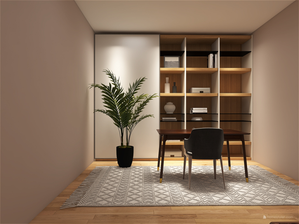 Natural apartment 3d design renderings