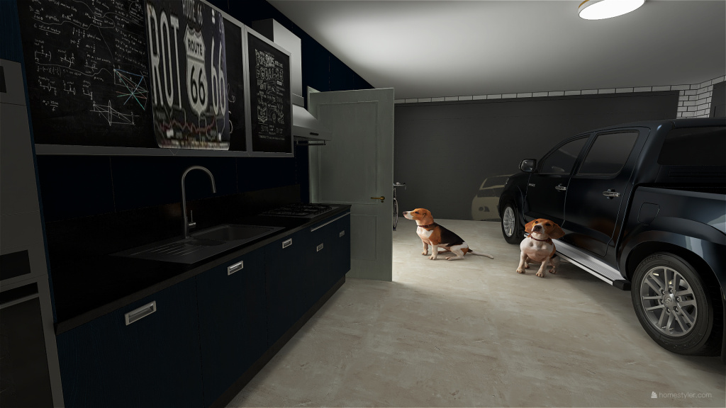 Garage1 3d design renderings