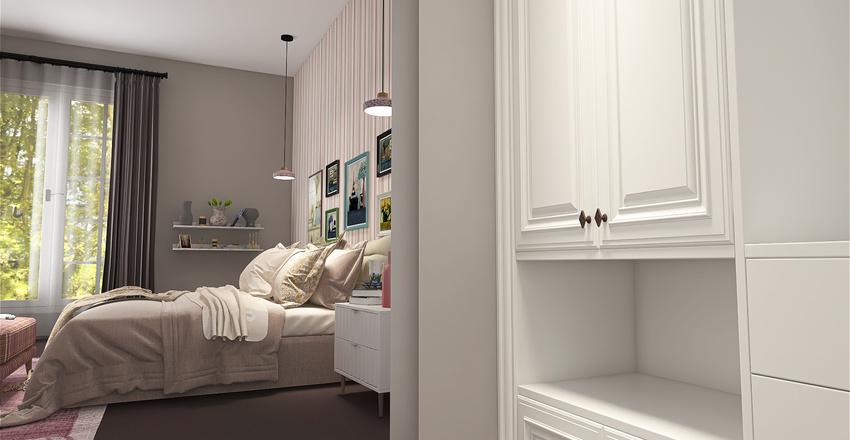 Elderly Room1 3d design renderings